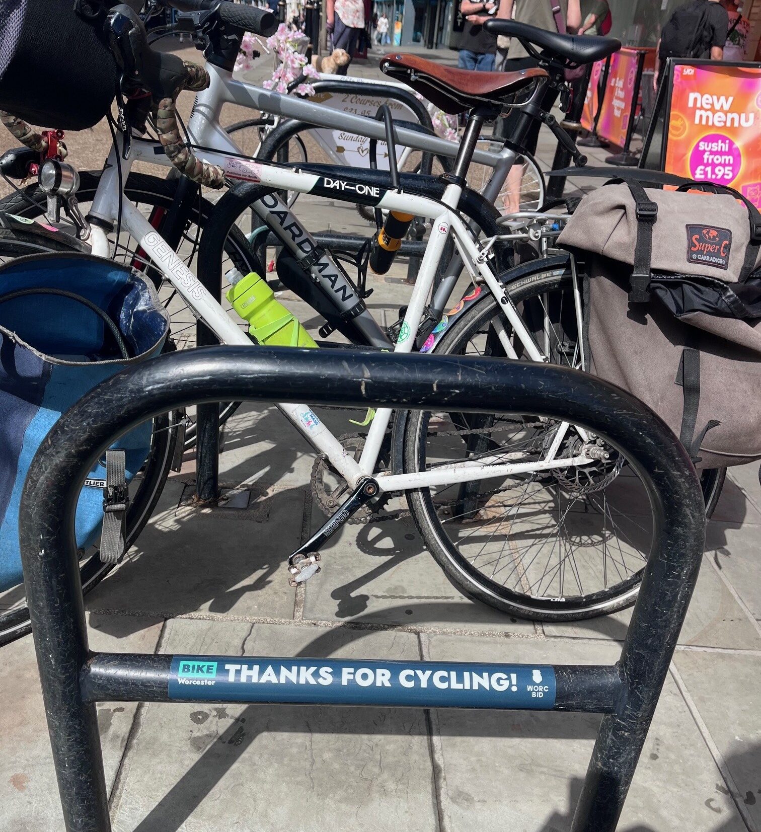 Thanks for Cycling Sticker